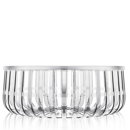 Panier Coffee Table, Clear glass