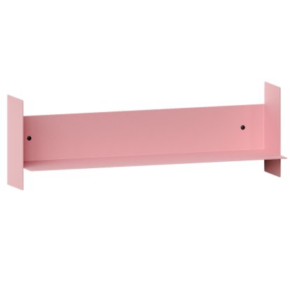 Pli Wall Shelf Classic, 60 cm, Powder pink, Without hooks