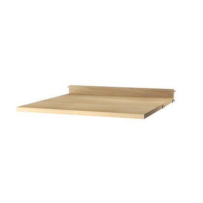 String System Work Desk, Oak veneer, W 58 cm x D 58 cm