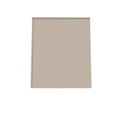 Aventa Sideboard with Doors, 60 cm, 3 Height grids, Melamine cashmere grey, Wall mounting