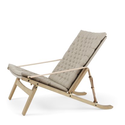 FK10 / FK11 Plico Chair, Low back (FK11), White oiled oak
