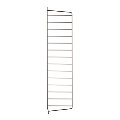 String System Wall Panel, Single, 75 x 20 cm, Dark brown