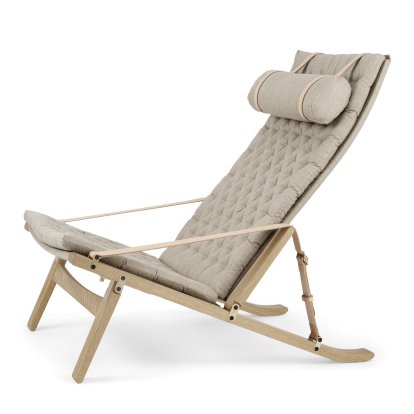 FK10 / FK11 Plico Chair, High back (FK10), White oiled oak
