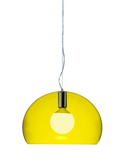Small FL/Y Pendant Lamp, Yellow