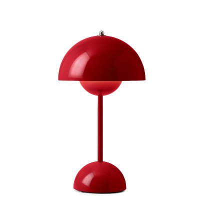 Flowerpot VP9 Portable, Vermilion red