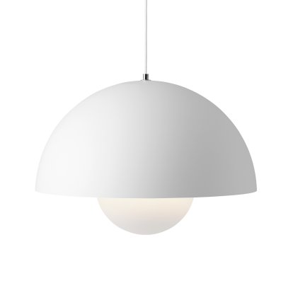 Flowerpot VP2 pendant light, Matt white
