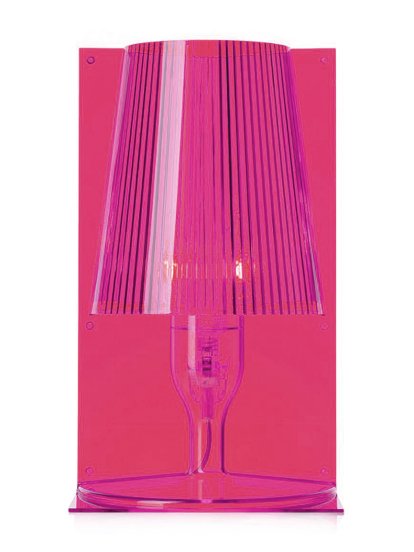 Take Table Lam, Transparent, Pink