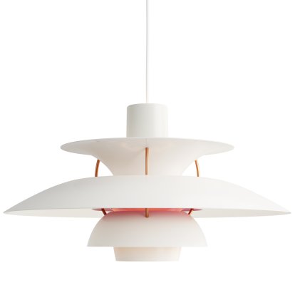 PH 5 500 Pendant Lamp, Modern White