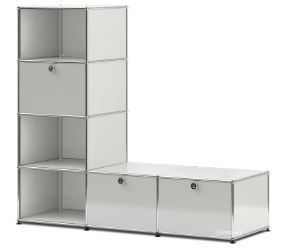 USM Haller Clothes Rack/Bench Type 1, Light grey RAL 7035