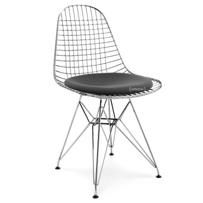 Seat Cushion for Wire Chair (DKR/DKW/DKX/DKL/LKR), Seat cushion, Hopsak, Dark grey