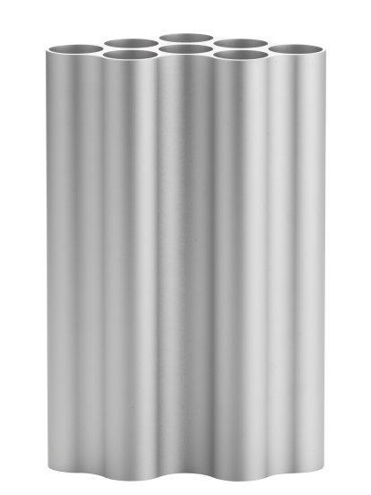 Nuage Vase, Nuage large, Aluminium anodised, Light silver