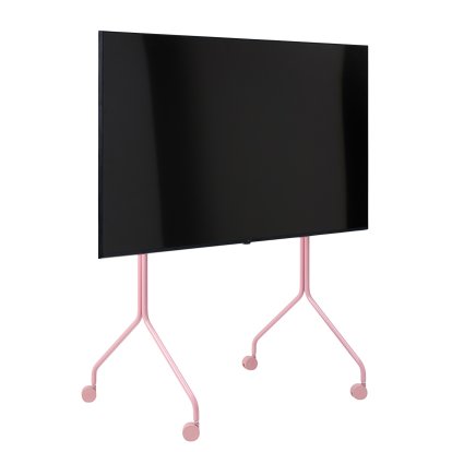 Moon TV Stand, Tall, Bubble gum