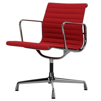 Aluminium Group EA 107 / EA 108, EA 108 - swivelling, Chrome-plated, Hopsak, Red / poppy red