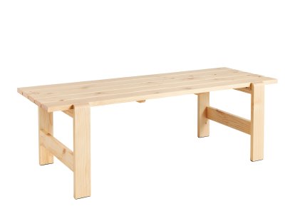 Weekday Table, W 230 x D 83 cm, Lacquered pine