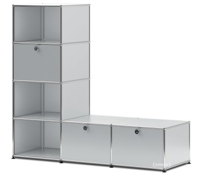 USM Haller Clothes Rack/Bench Type 1, USM matte silver