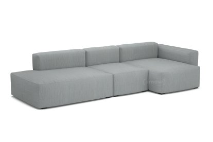 Mags Soft Sofa Combination 4, Right armrest, Steelcut Trio 113 - smoke