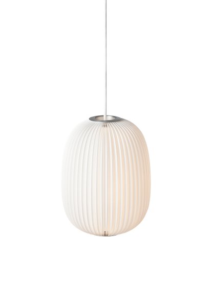Lamella Pendant Lamp, 4: H 28 x Ø 21 cm, Aluminium