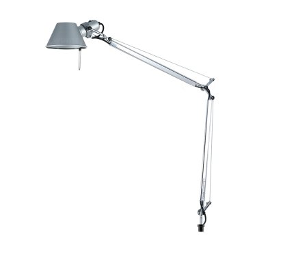 Tolomeo Table Lamp, Aluminium, With USM mounting base for USM Haller adaptation point, Halogen bulb