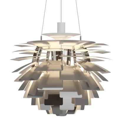 PH Artichoke Pendant Lamp, Stainless steel, Ø 60 cm