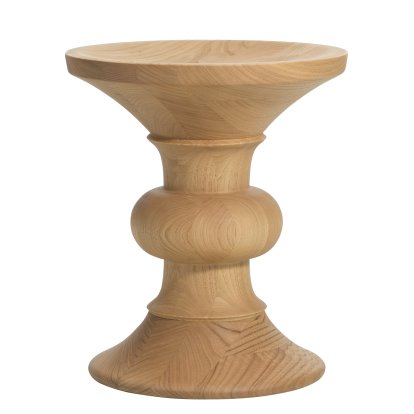 Eames Stools, Modell B / chestnut nature