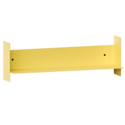 Pli Wall Shelf Classic, 60 cm, Naples yellow, Without hooks