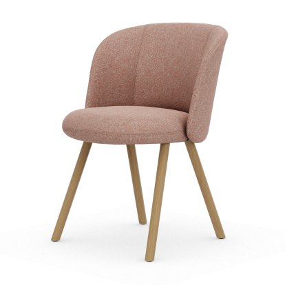 Mikado Side Chair, Four-legged base