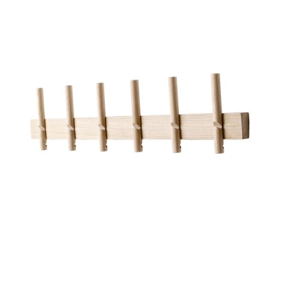 Reces Coat Rack, Medium, 78 cm, Natural oak