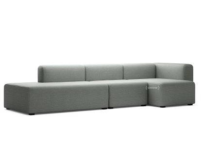 Mags Sofa with Récamière, Right armrest, Steelcut Trio 133 - light grey