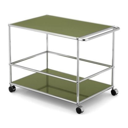 USM Haller Bar Trolley Type 1, Olive green RAL 6003