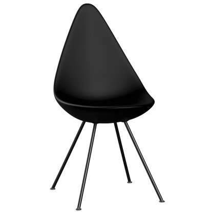 Drop Chair, Black, Shell colour