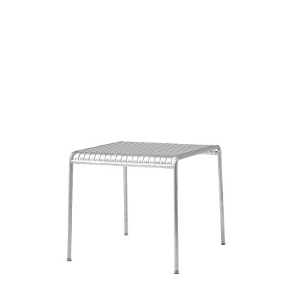 Palissade Table, Hot galvanized, L 82,5 x W 90 cm
