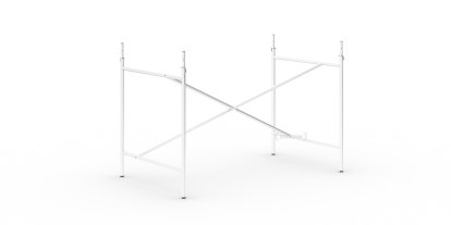 Eiermann 1 Table Frame, White, Centred, 110 x 66 cm, With extension (height 72-85 cm)
