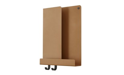 Folded Shelves, H 40 x W 29,5 cm, Burnt orange
