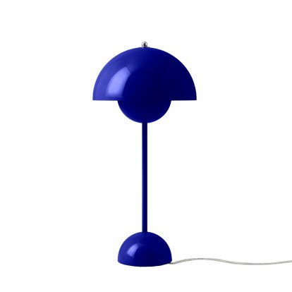 Flowerpot VP3 Table lamp, Cobalt blue
