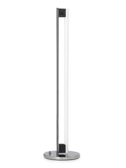 Tube Light Floor Lamp, Chrome-plated