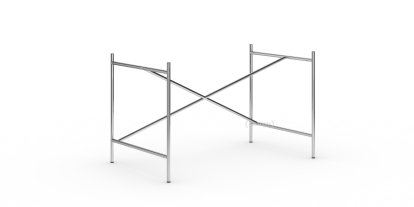 Eiermann 1 Table Frame, Chrome, Offset, 110 x 66 cm, Without extension (height 66 cm)