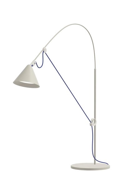 Ayno S Table Lamp, Silk grey, Ultramarine, 3000 K
