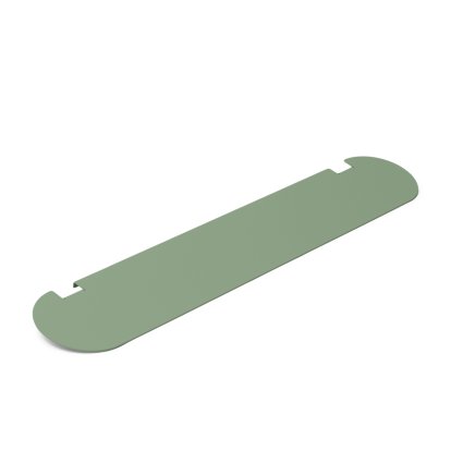 Moon Light TV Shelf, Mossy green