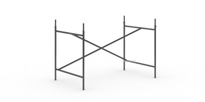 Eiermann 1 Table Frame, Black, Offset, 110 x 66 cm, With extension (height 72-85 cm)