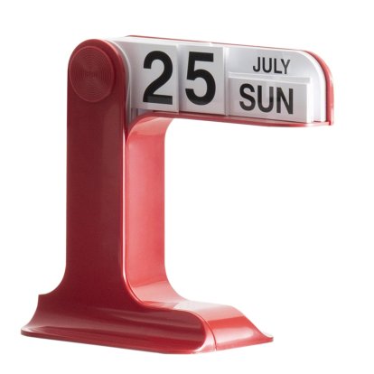 Timor Desk Calendar, Red