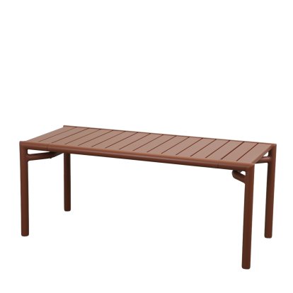 Bliss Coffee Table / Bench, Desert red