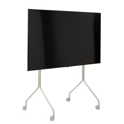 Moon TV Stand, Tall, Oat