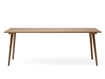 In Between Square Table SK5, L 200 cm x W 90 cm, Smoked lacquered oak