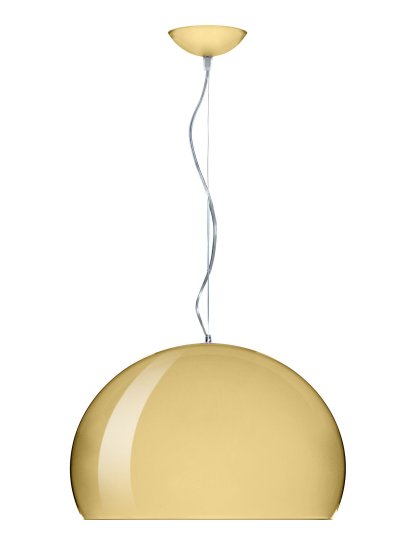 FL/Y Metallic Pendant Lamp, Gold