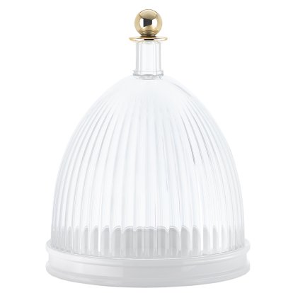 La Coupole Storage Bell, Transparent/white