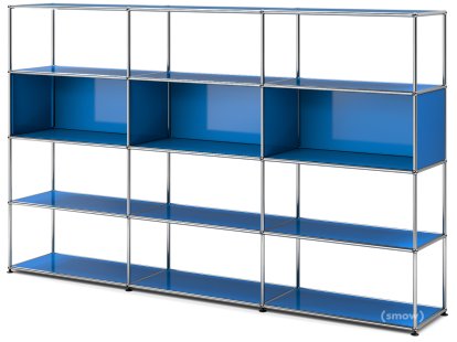 USM Haller Living Room Shelf XL Type 1, Gentian blue RAL 5010