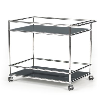 USM Haller Bar Trolley Type 2, Anthracite RAL 7016