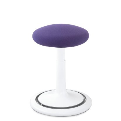 Ongo Classic Stool, Regular, Purple microfibre-knit