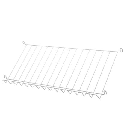 String System Magazine shelf metal, White