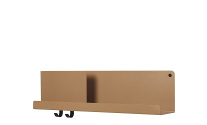 Folded Shelves, H 16,5 x W 63 cm, Burnt orange